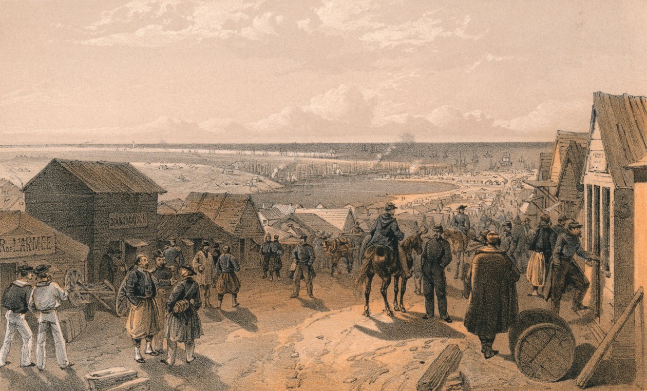 Kamiesch, 1856 od Edmund Walker