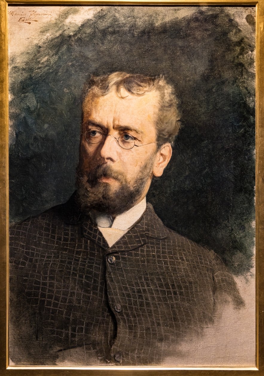 Portrét Telemaco Signorini od Edoardo Gelli
