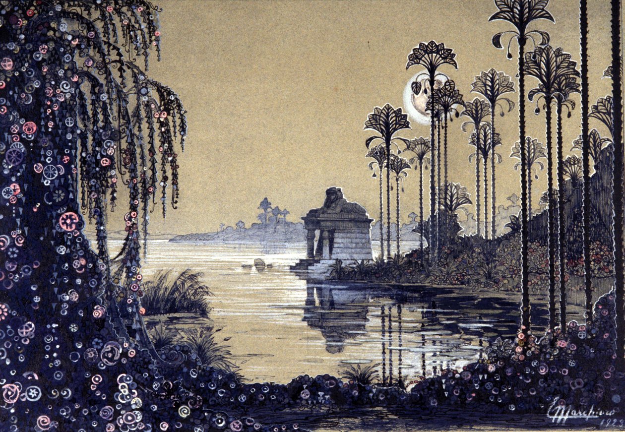 Kouzelná flétna (Die Zauberflote; Kouzelná flétna) od Edoardo Marchioro