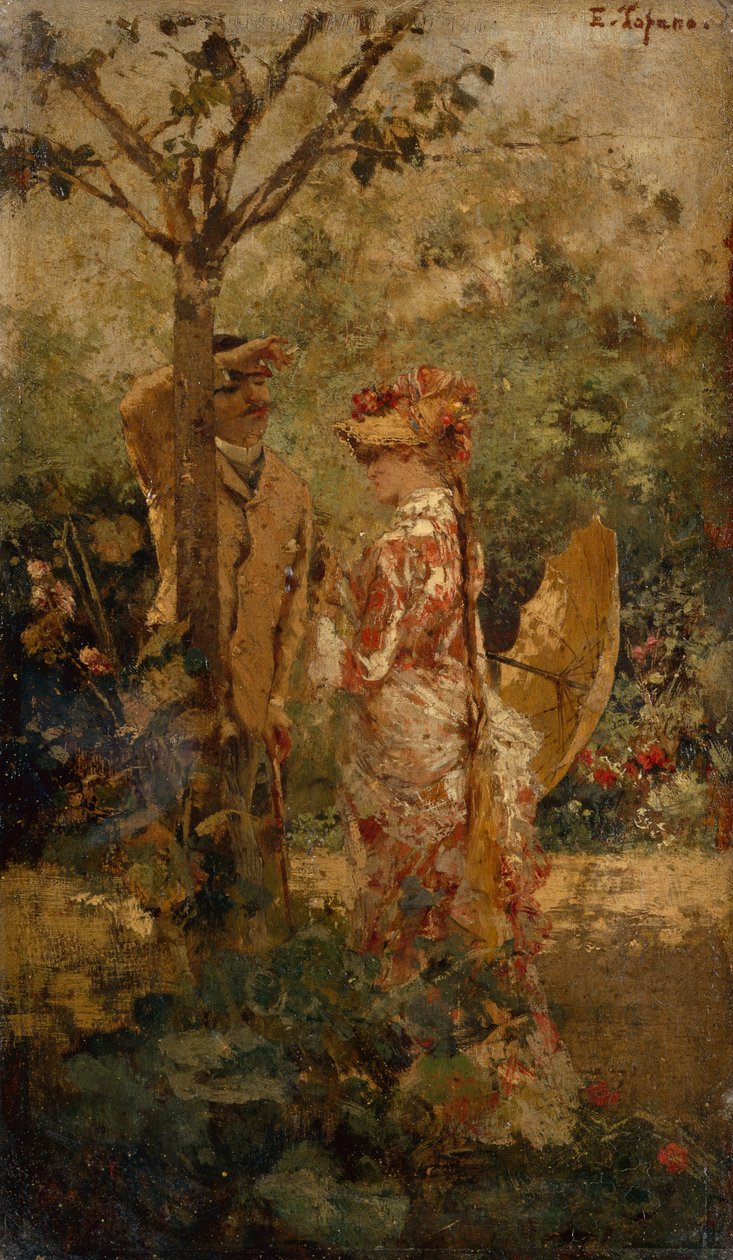 Jmenování (olej) od Edoardo Tofano