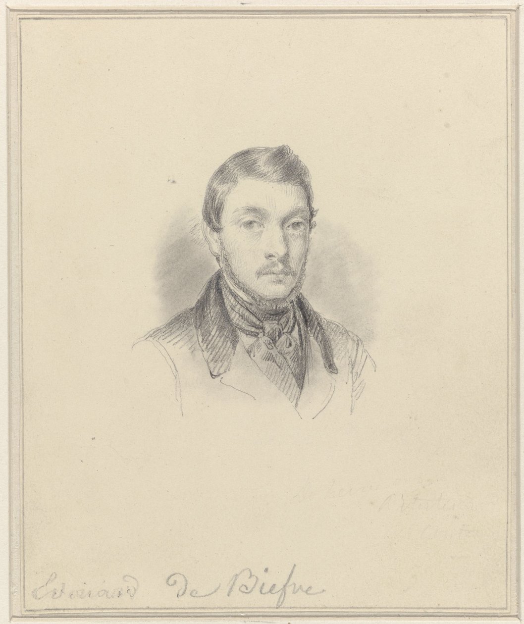 Autoportrét od Edouard De Bièfve