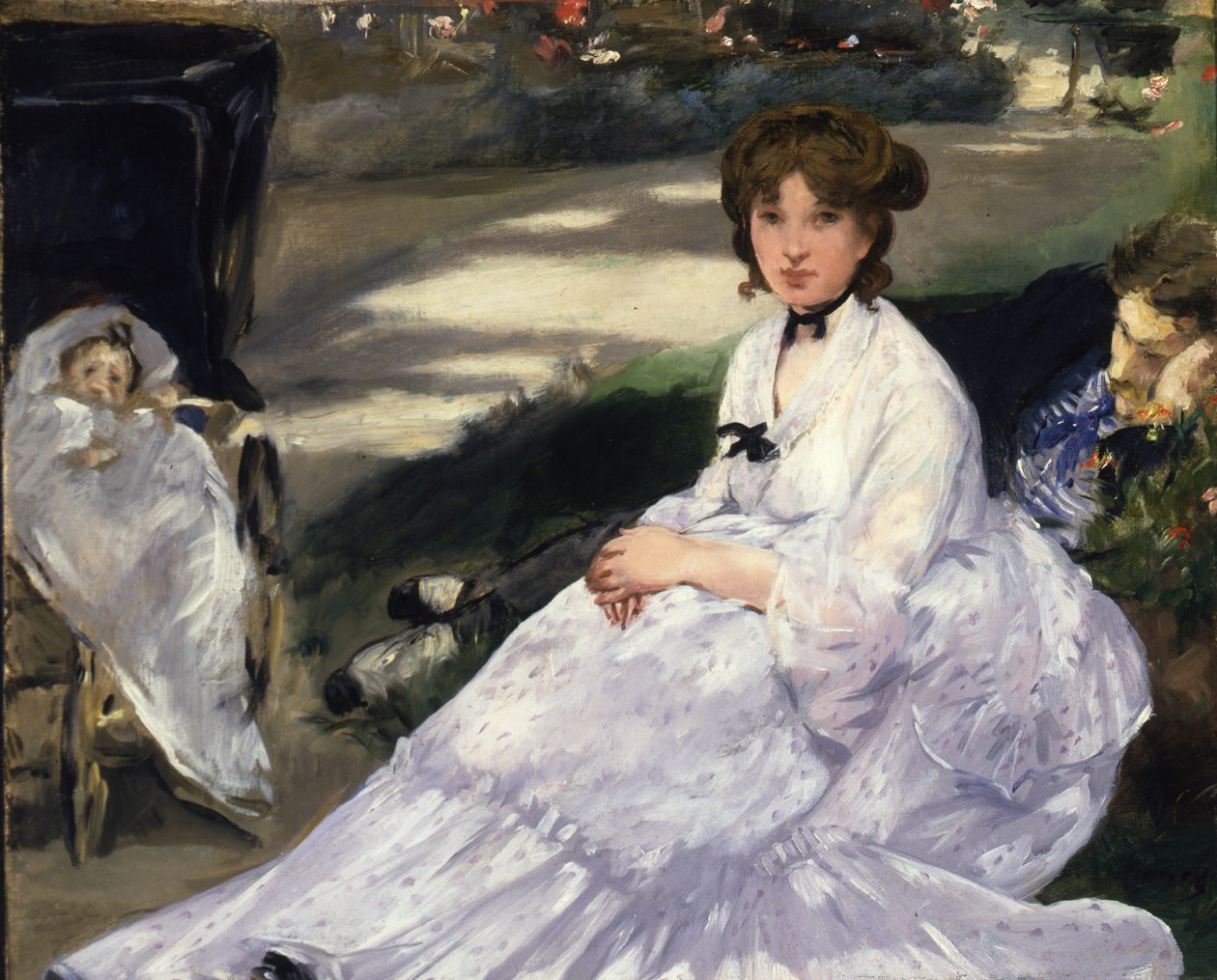 V zahradě, 1870 od Édouard Manet
