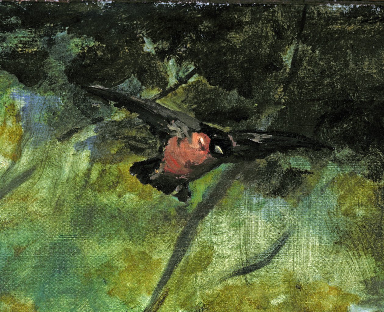 Dejeuner sur lHerbe, 1863 detail olej na plátně z roku 2310 od Édouard Manet