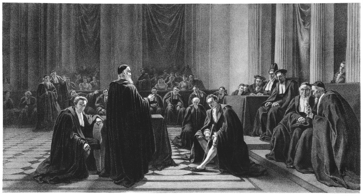 Velký sanhedrin francouzských izraelitů, 4. února 1807 od Edouard Moyse