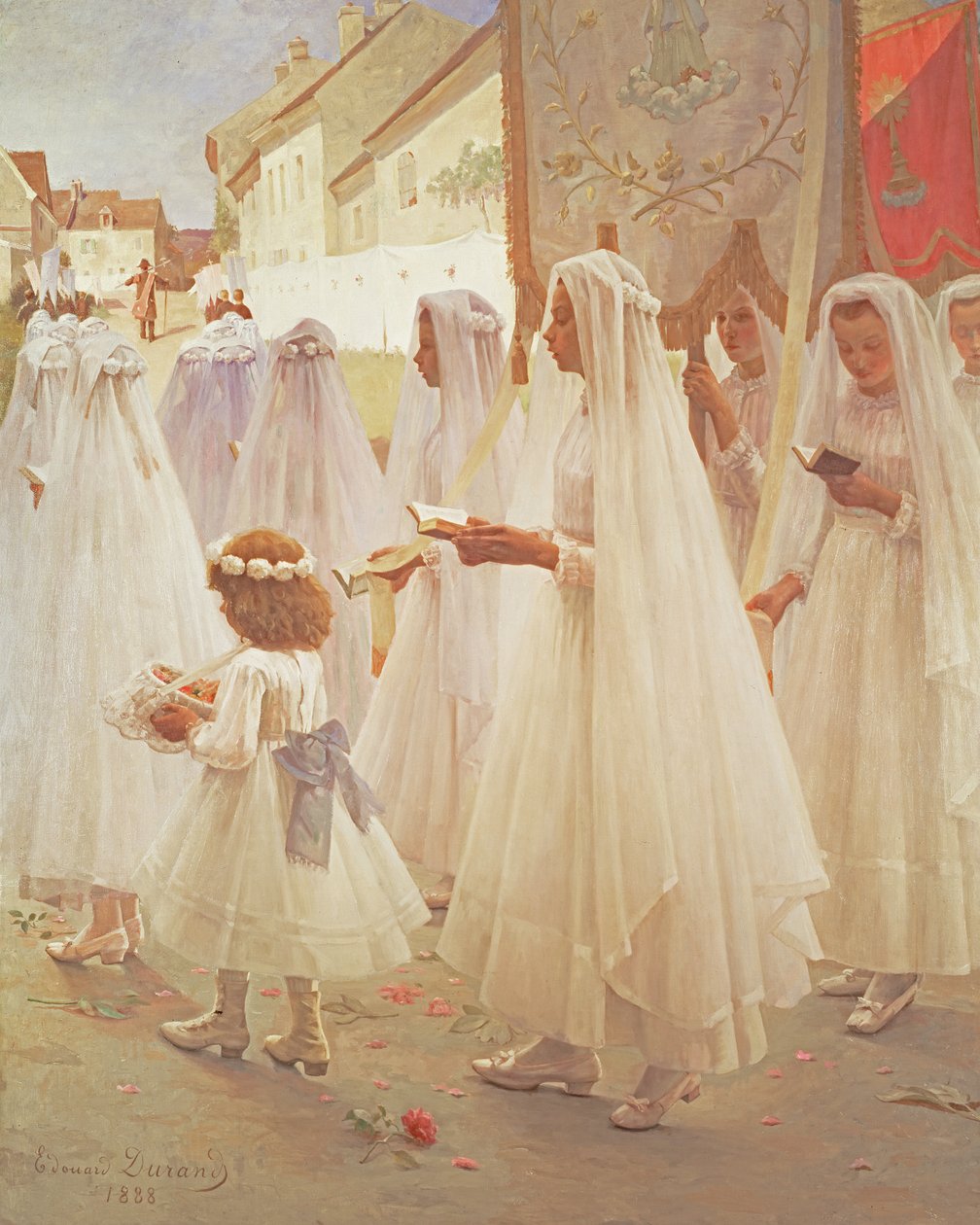 Svatodušní neděle, 1888 od Edouard Victor Durand