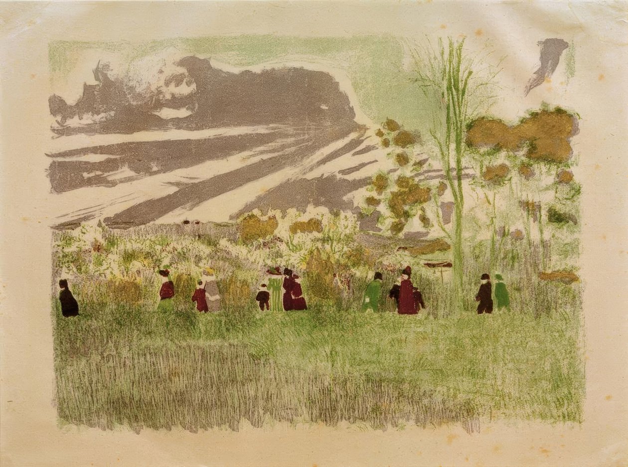 Přespolní od Edouard Vuillard