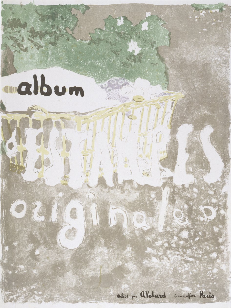 Obálka alba Ambrose Vollards, 1898 od Edouard Vuillard