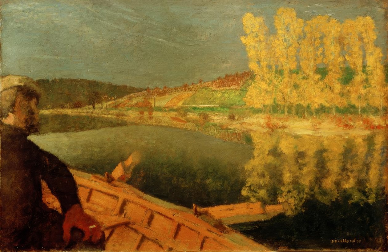 V lodi od Edouard Vuillard
