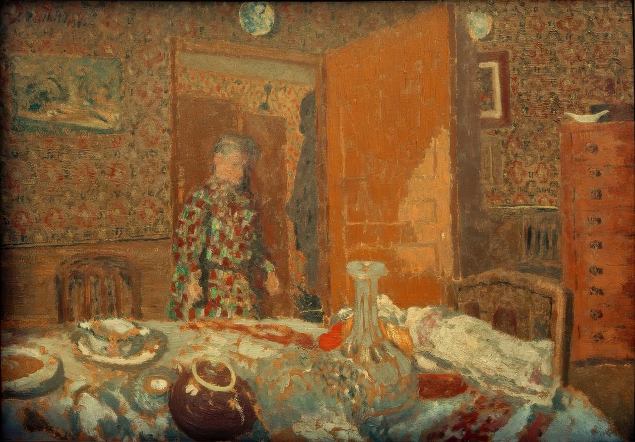 Snídaňový stůl od Edouard Vuillard
