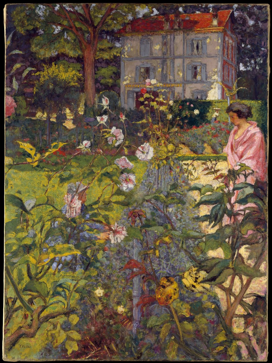 Vaucressonova zahrada od Edouard Vuillard