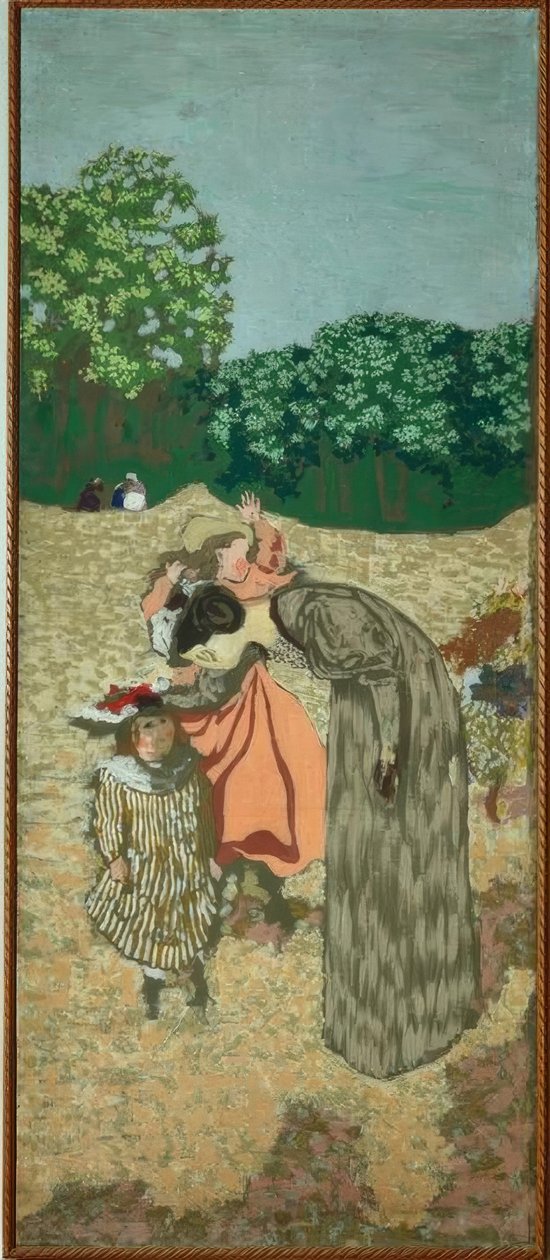 Veřejné zahrady: Výslech od Edouard Vuillard
