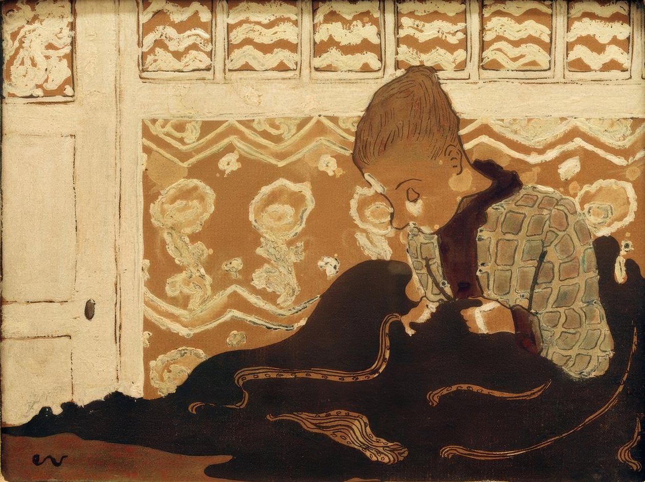 Kanalizace od Edouard Vuillard