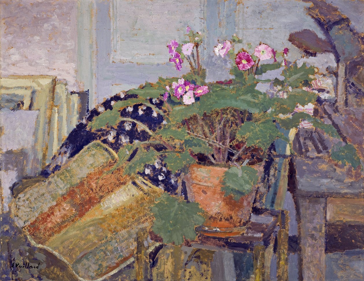 Hrnec květin od Edouard Vuillard
