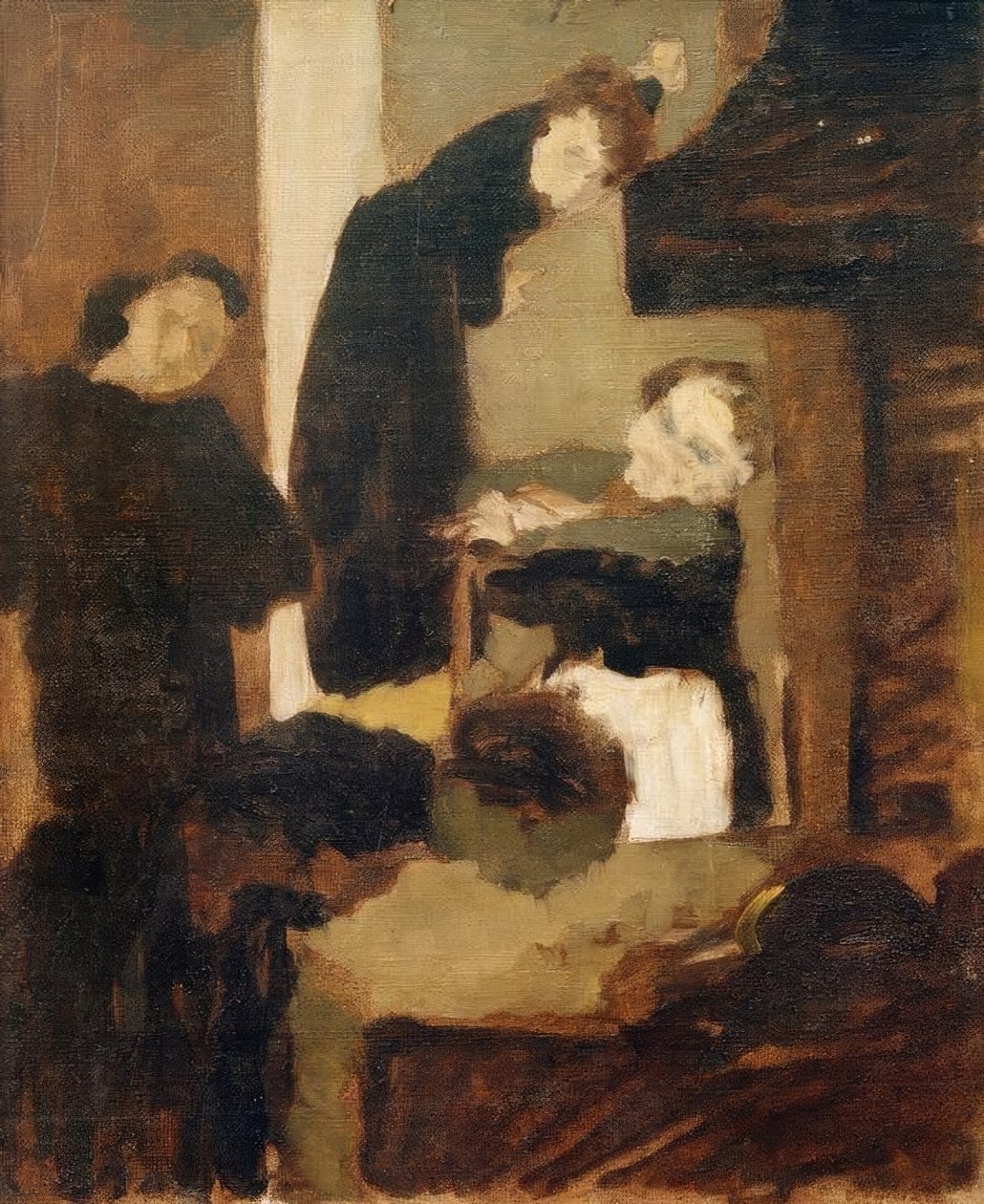 Madame Vuillard a její pracovníci od Edouard Vuillard
