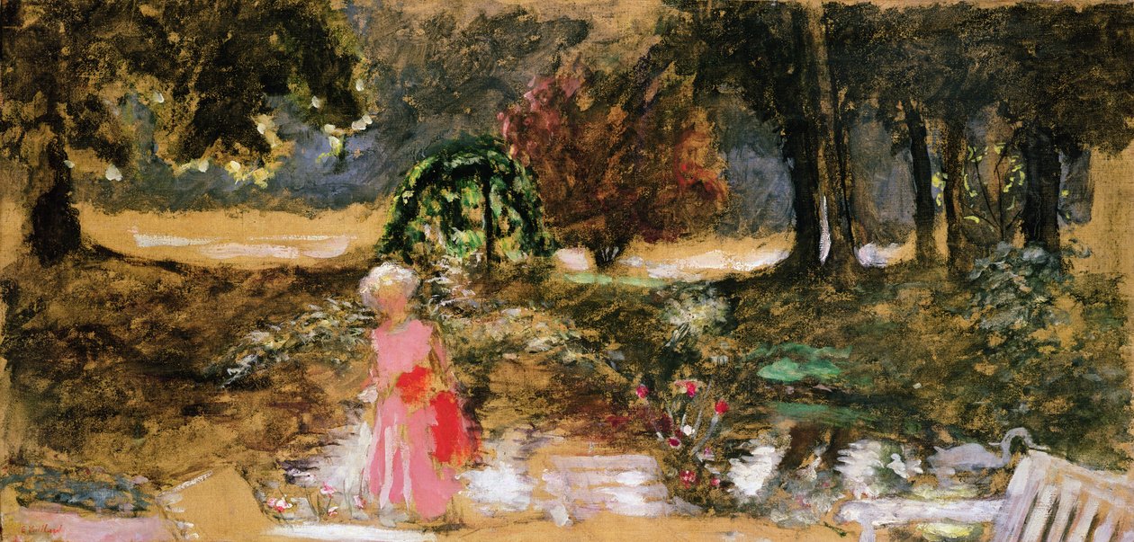 Matka a dítě v parku od Edouard Vuillard
