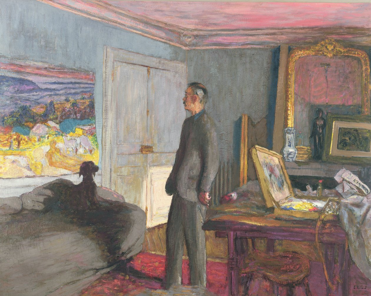 Pierre Bonnard (1867-1947) 1935 od Edouard Vuillard