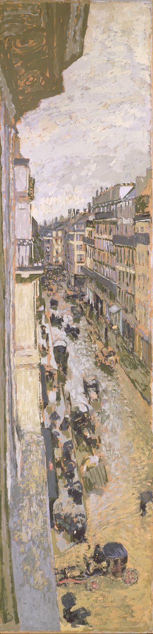 Ulice Paříže, kolem roku 1908 od Edouard Vuillard