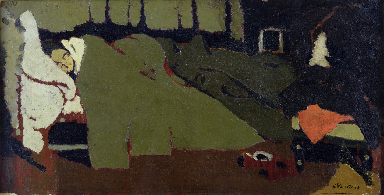 Spánek, kolem roku 1891 od Edouard Vuillard