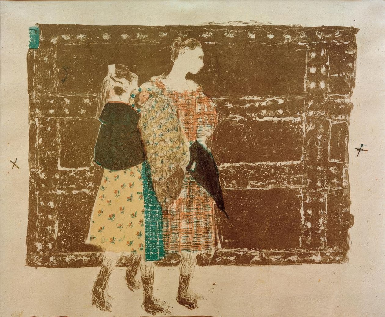 Na mostě do Evropy od Edouard Vuillard