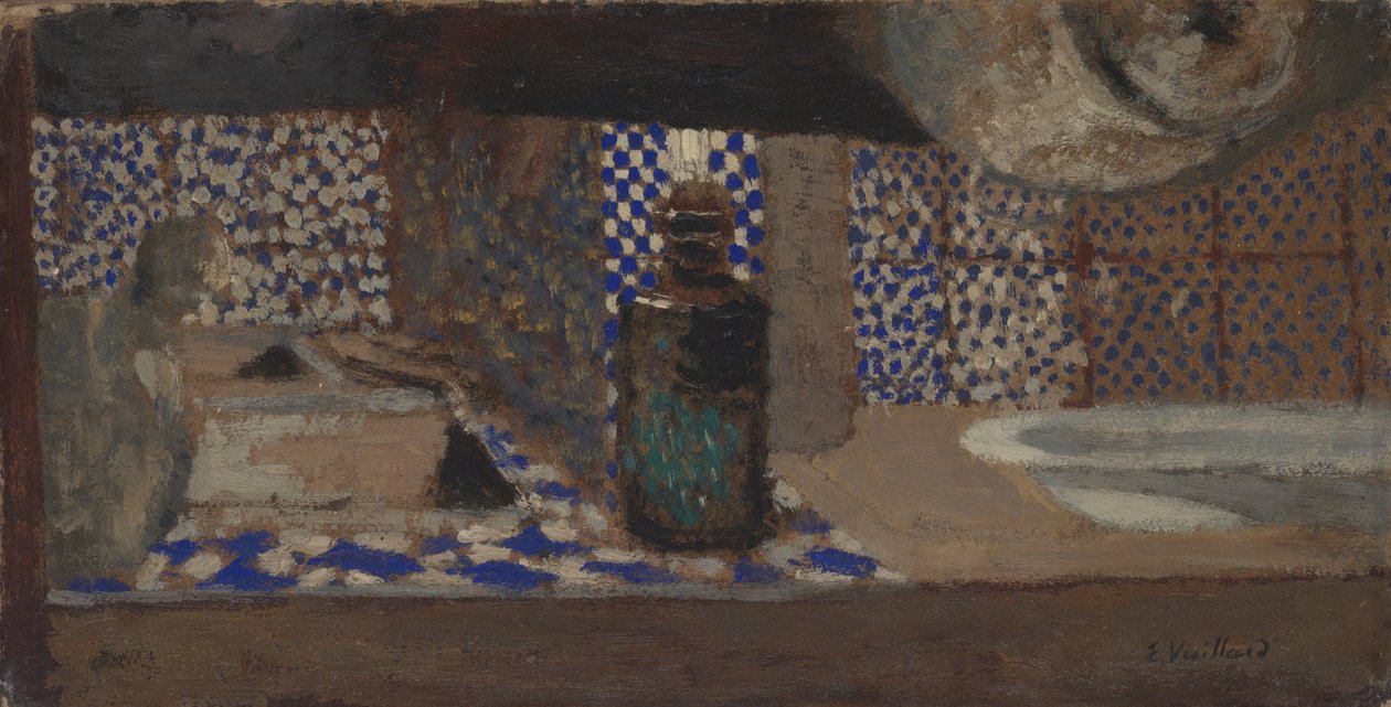 The Kitchen, 1891-92 (olej na kartonu) od Edouard Vuillard