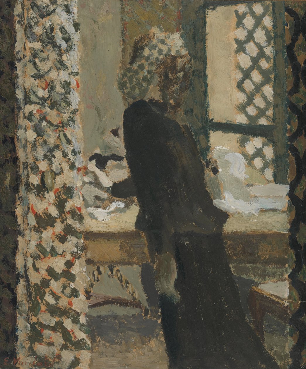 Příušnice od Edouard Vuillard