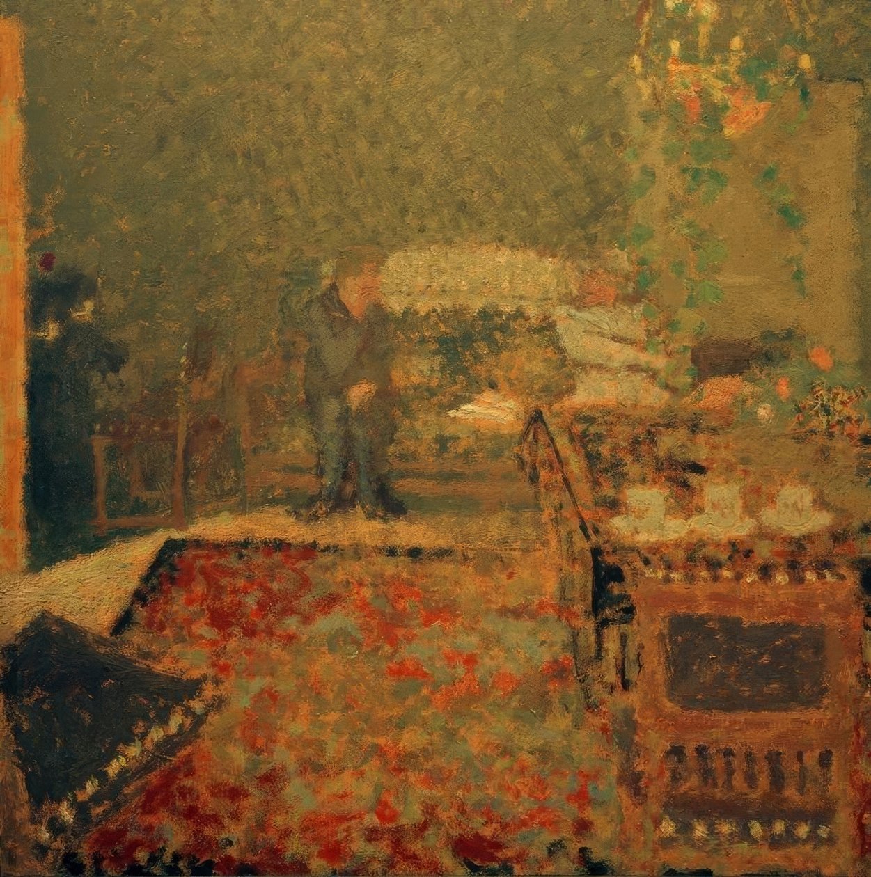 Salon Vallottons v La Naz, Romanel od Edouard Vuillard