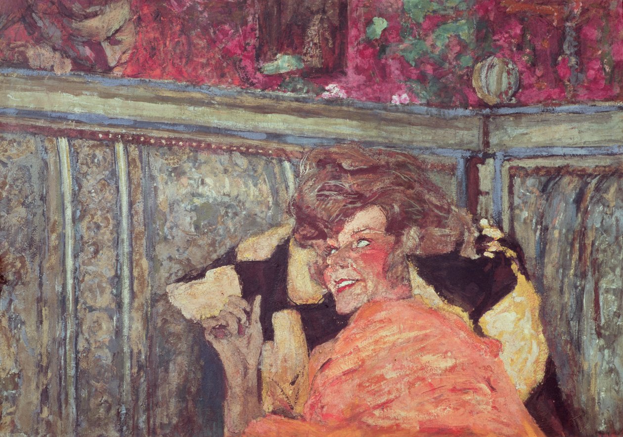 Yvonne Printemps (1894-1977) a Sacha Guitry (1885-1957) kolem roku 1912 od Edouard Vuillard