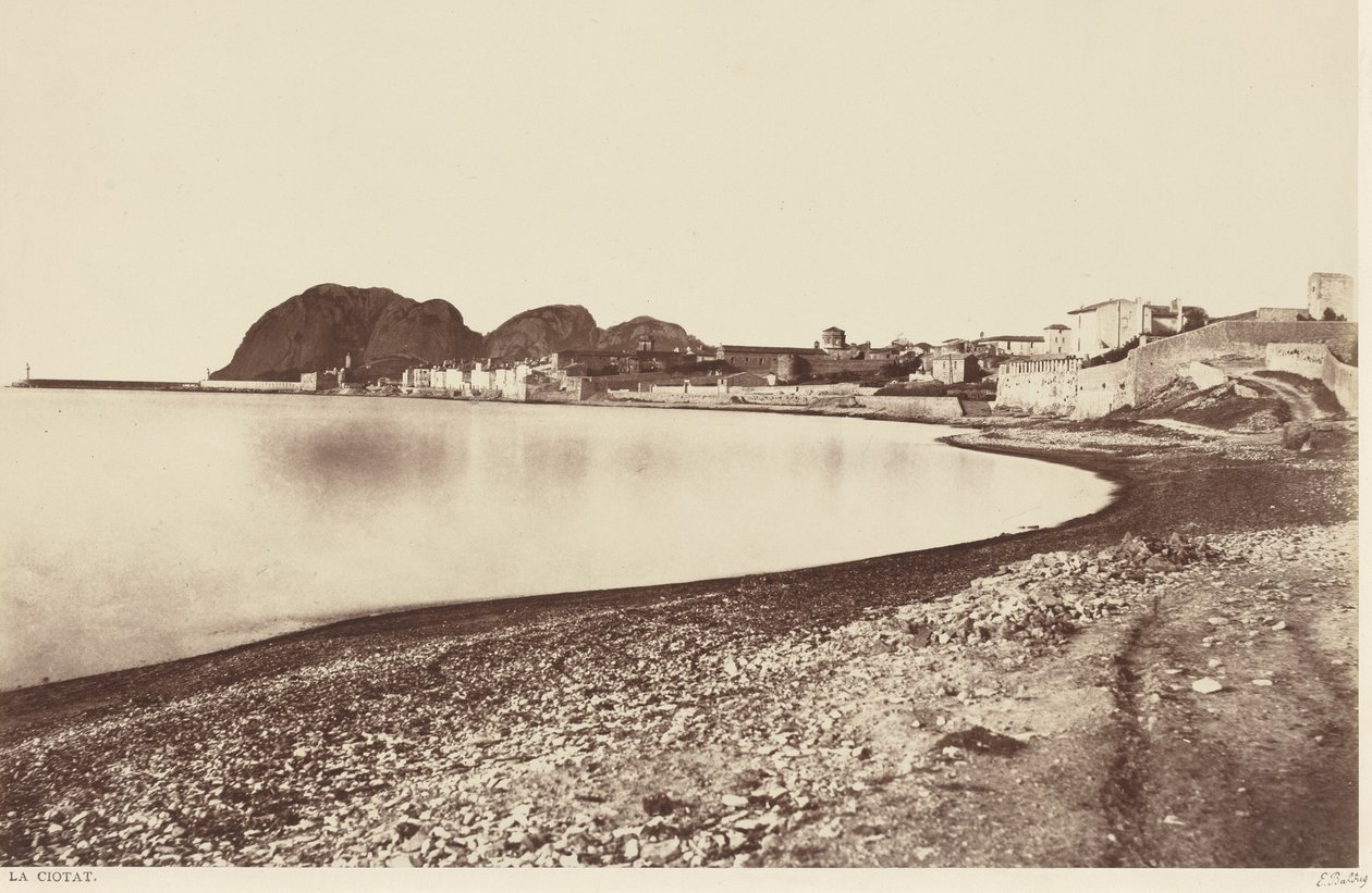 La Ciotat, asi 1860 (foto) od Edouard-Denis Baldus