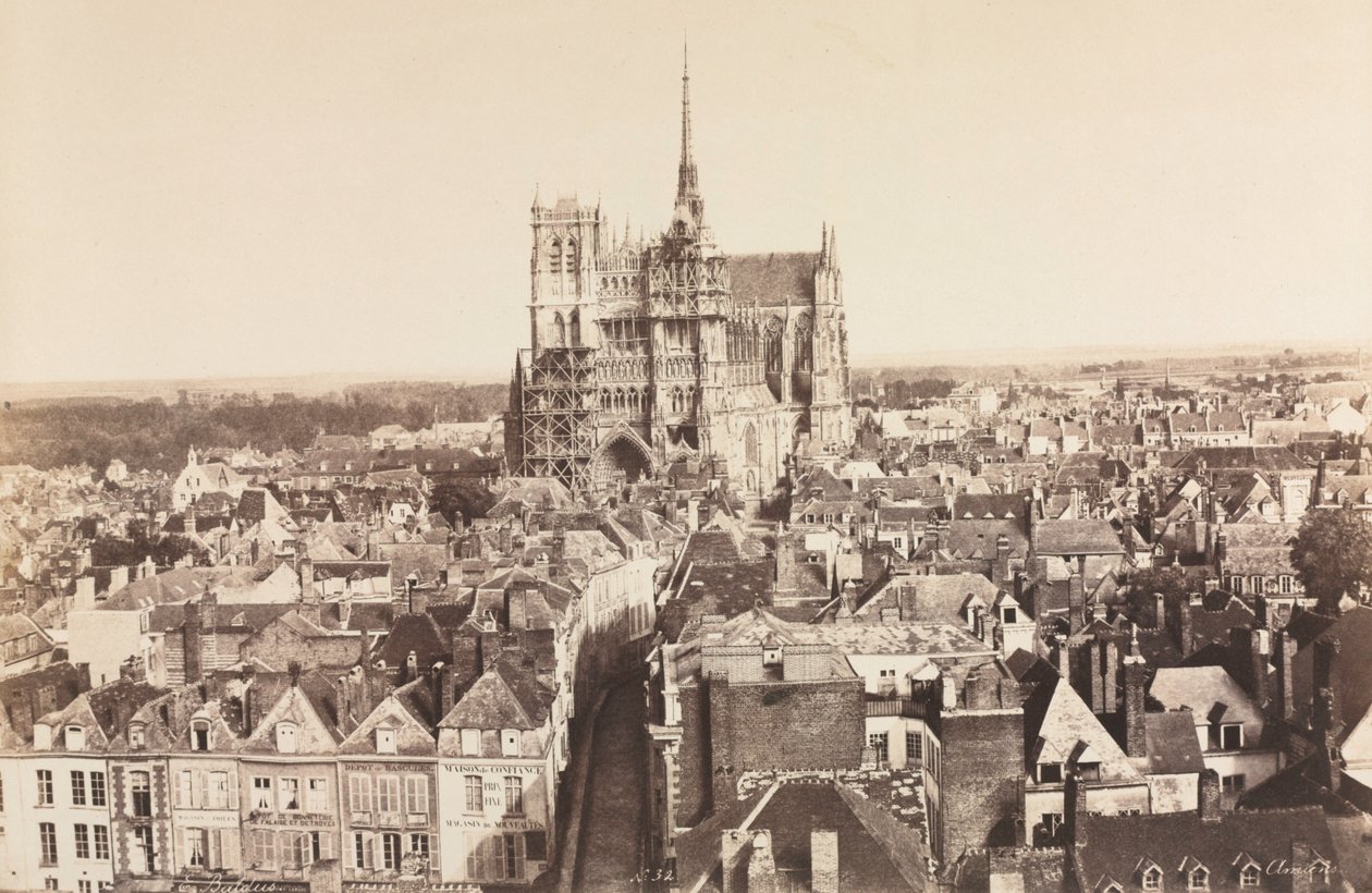 Amiens, 1855. od Édouard Baldus