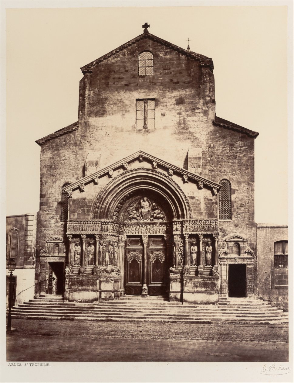 Arles, Saint-Trophime od Édouard Baldus