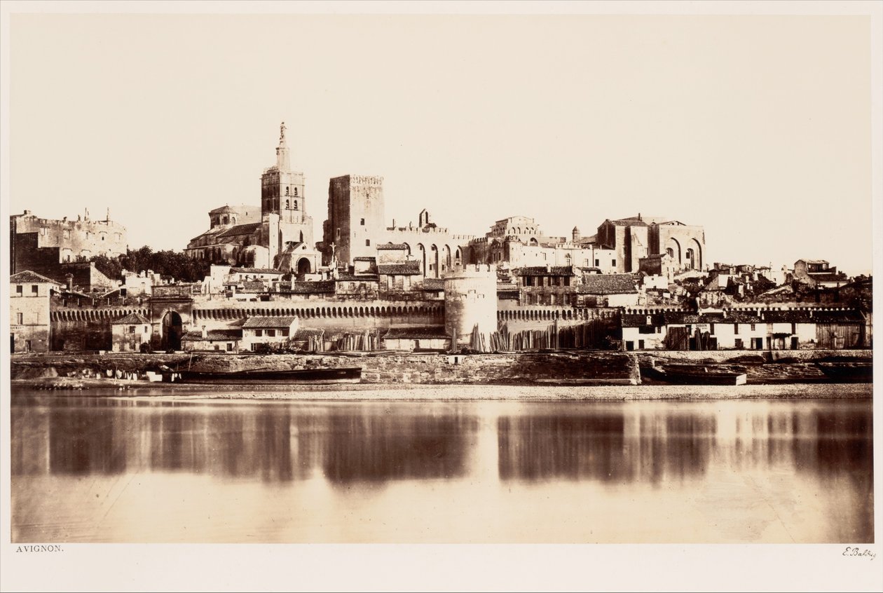 Avignon od Édouard Baldus