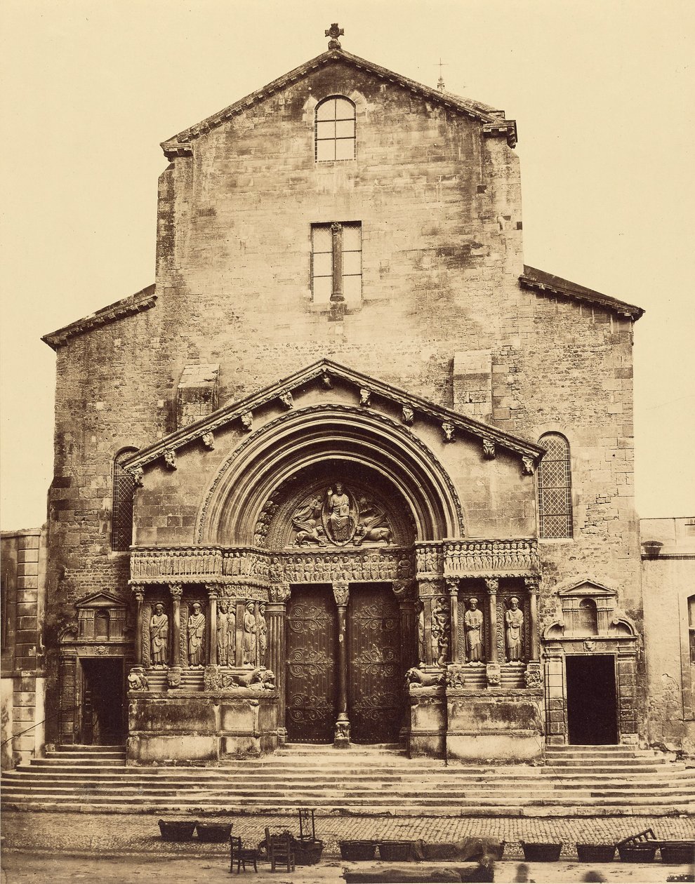 Kostel svatého Trofima, Arles od Édouard Baldus