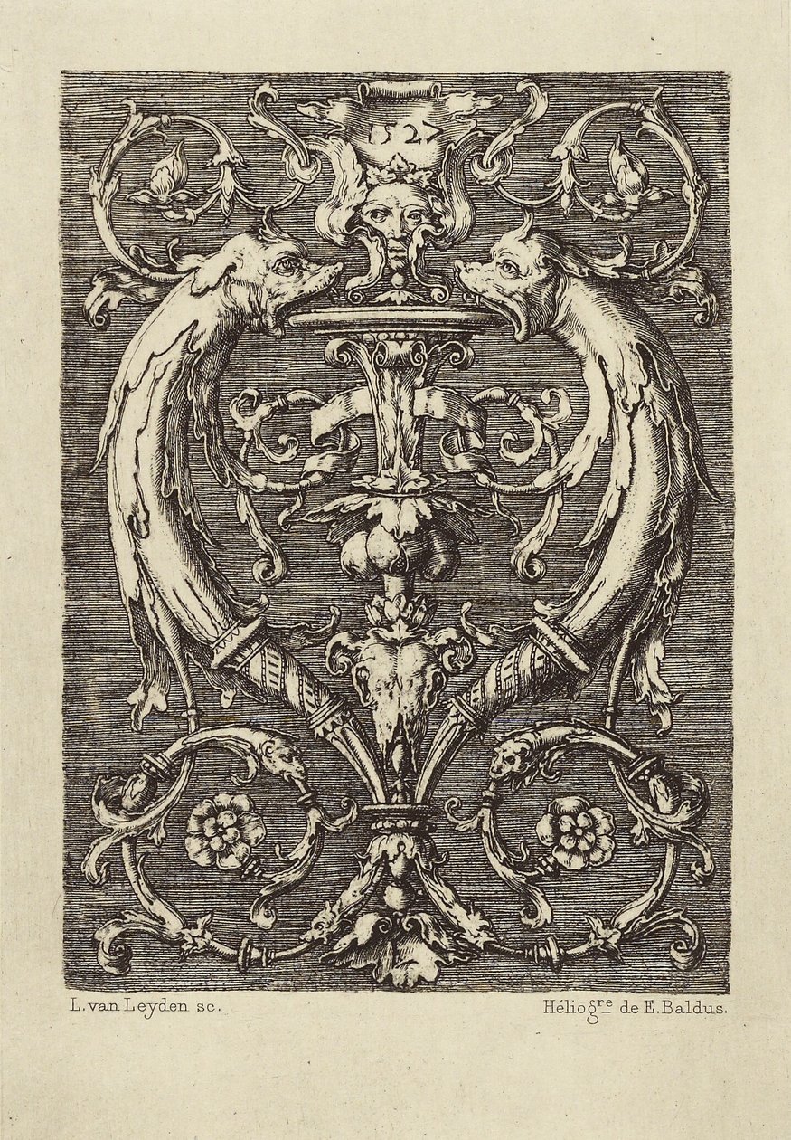 [Design Lucas van Leyden] od Édouard Baldus