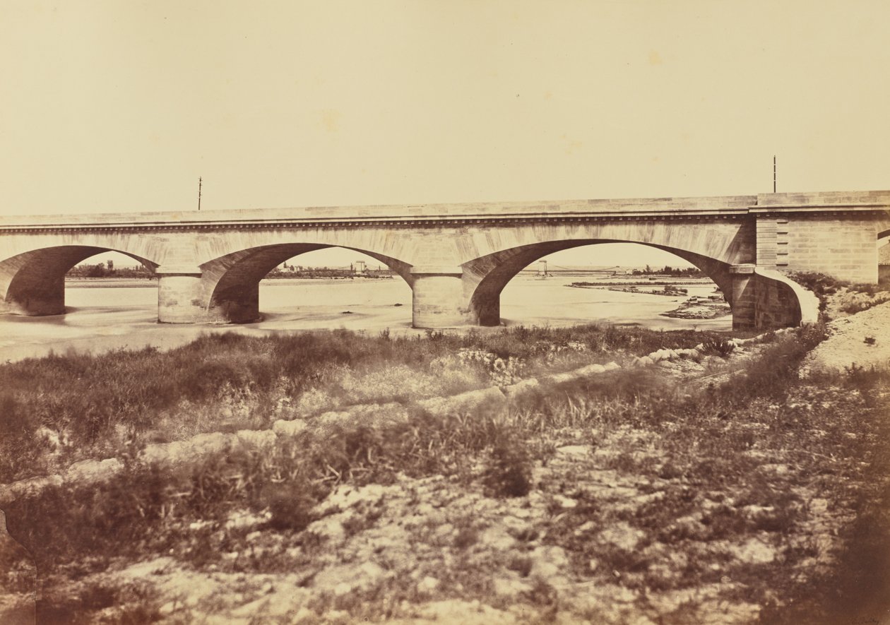 Durance. Viadukt od Édouard Baldus