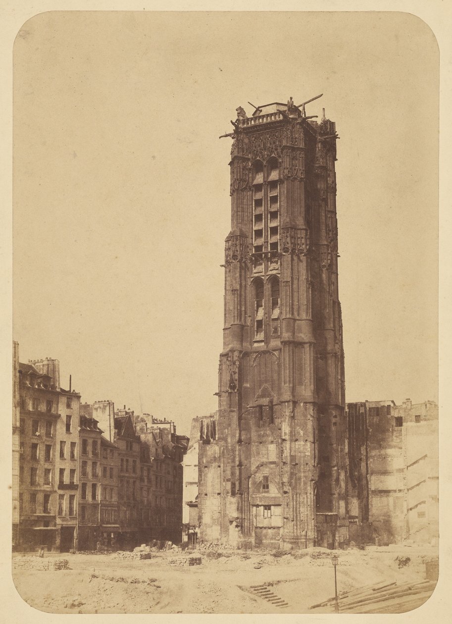 [Věž Saint-Jacques] od Édouard Baldus