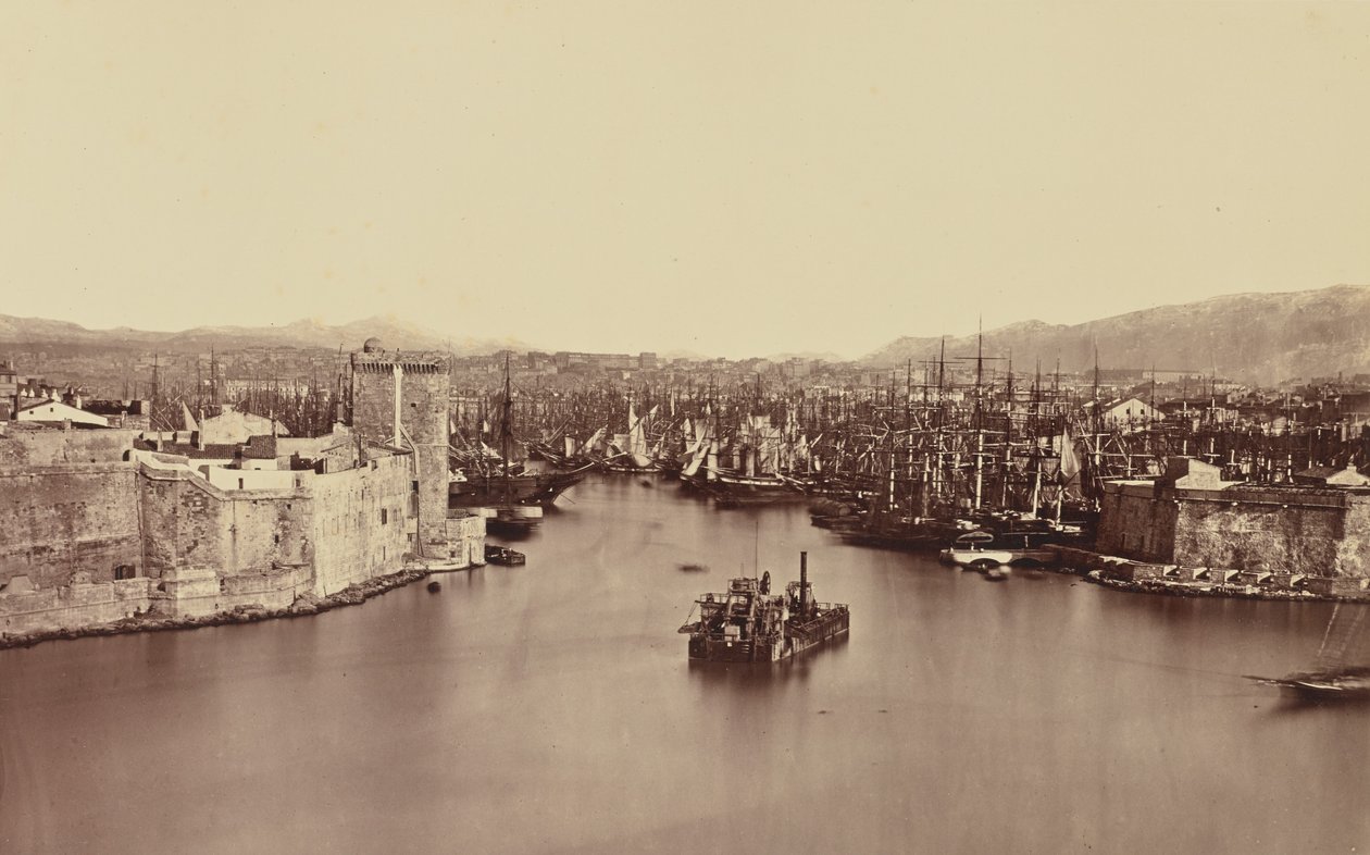 Marseille. od Édouard Baldus
