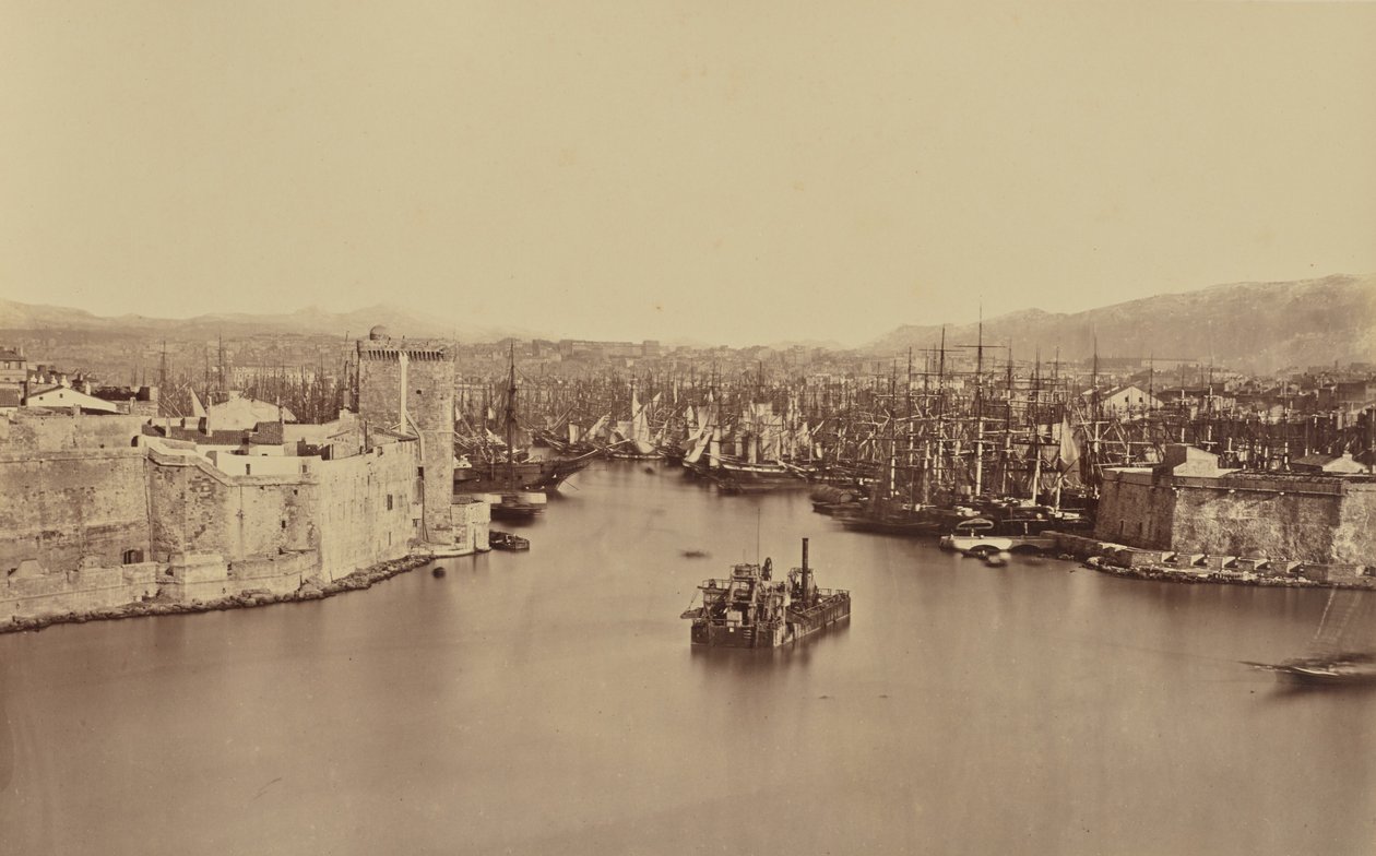 Marseille od Édouard Baldus