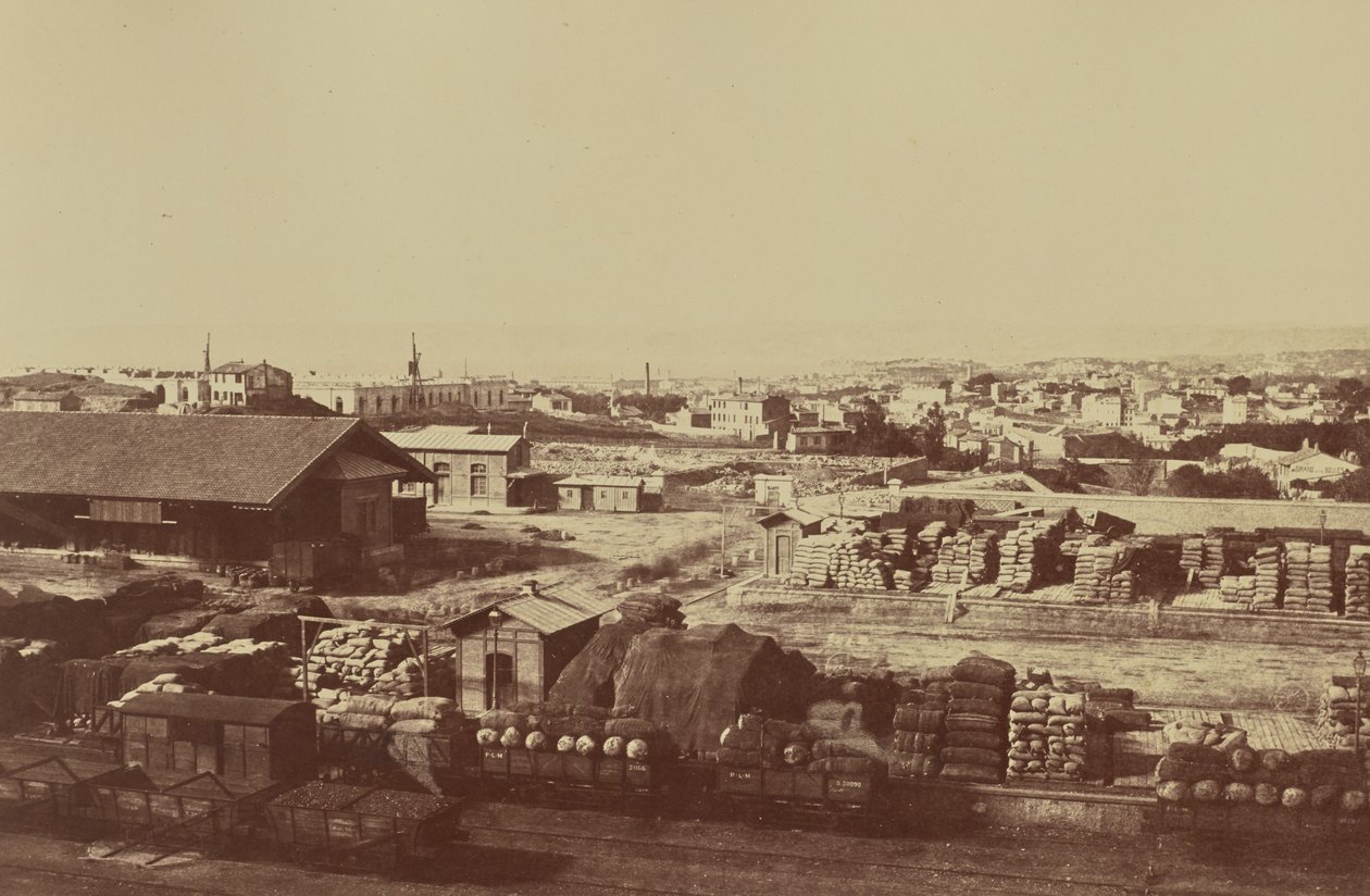 Marseille od Édouard Baldus
