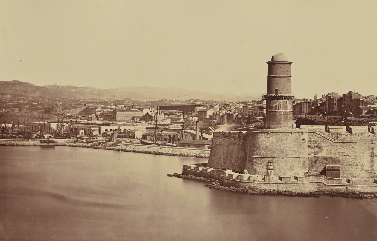 Marseille od Édouard Baldus