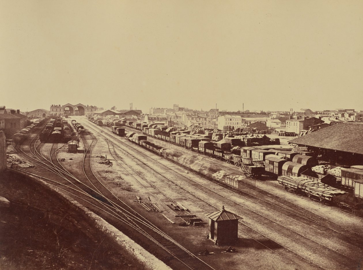 Marseille od Édouard Baldus