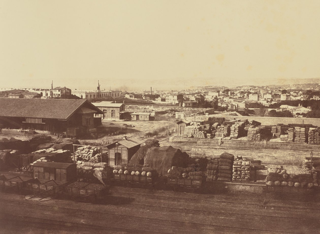 Marseille od Édouard Baldus