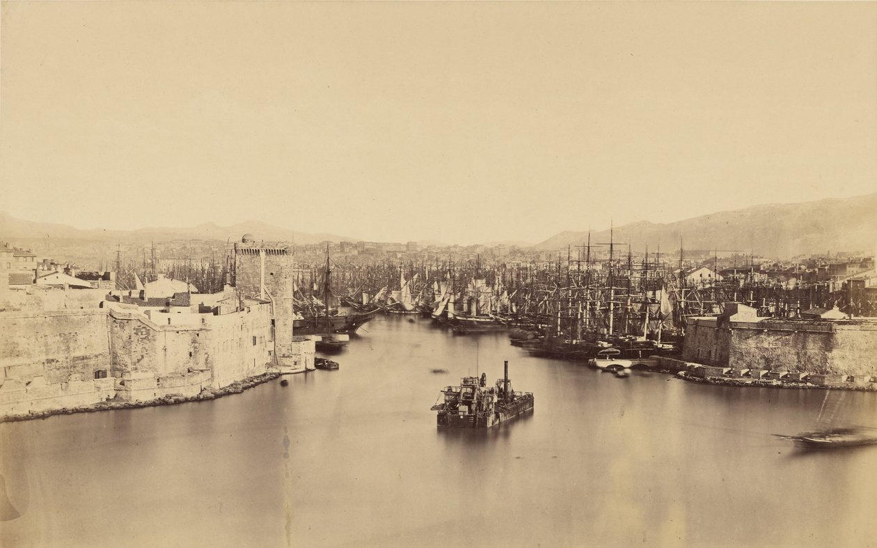 Marseille od Édouard Baldus