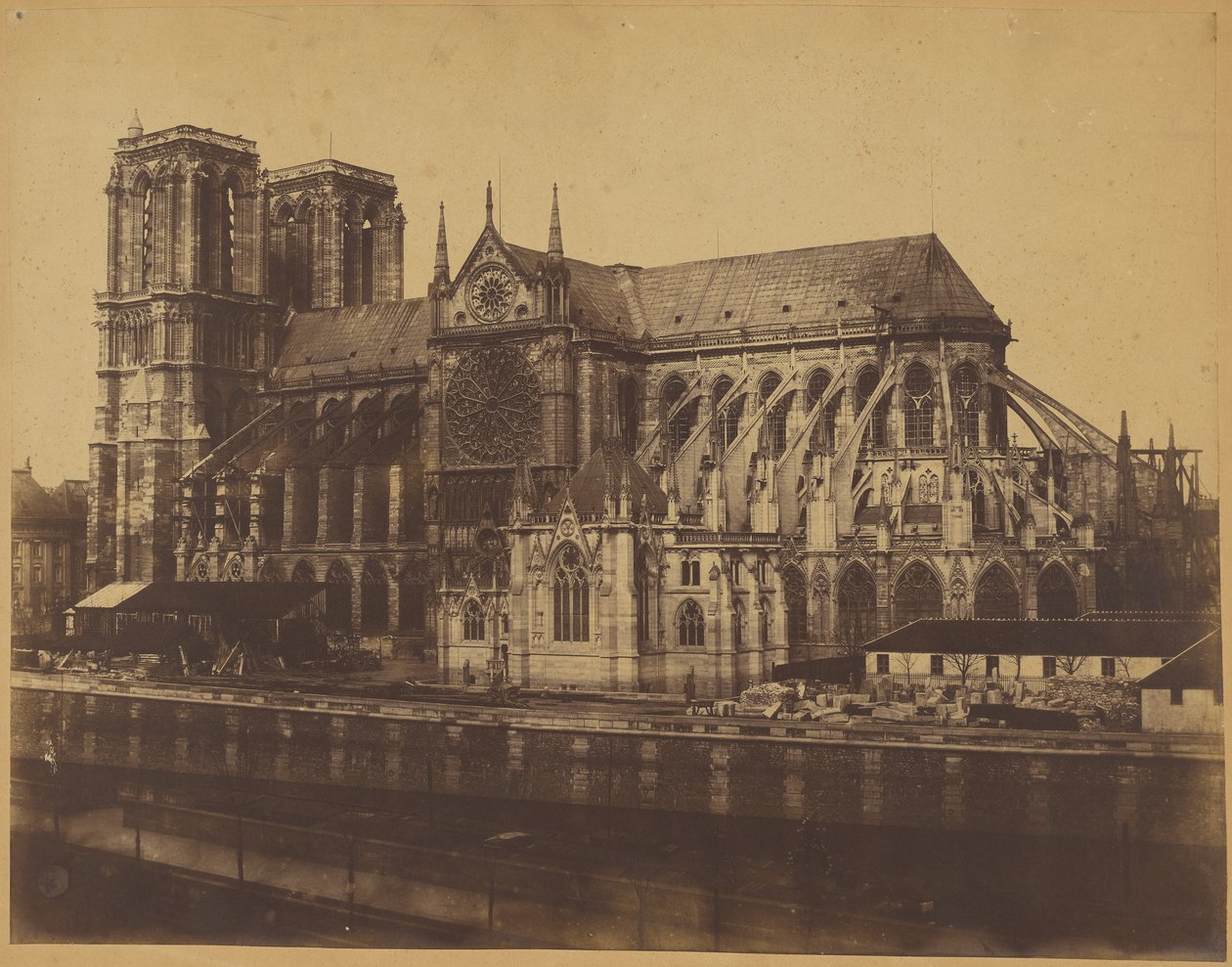 [Notre-Dame de Paris] od Édouard Baldus