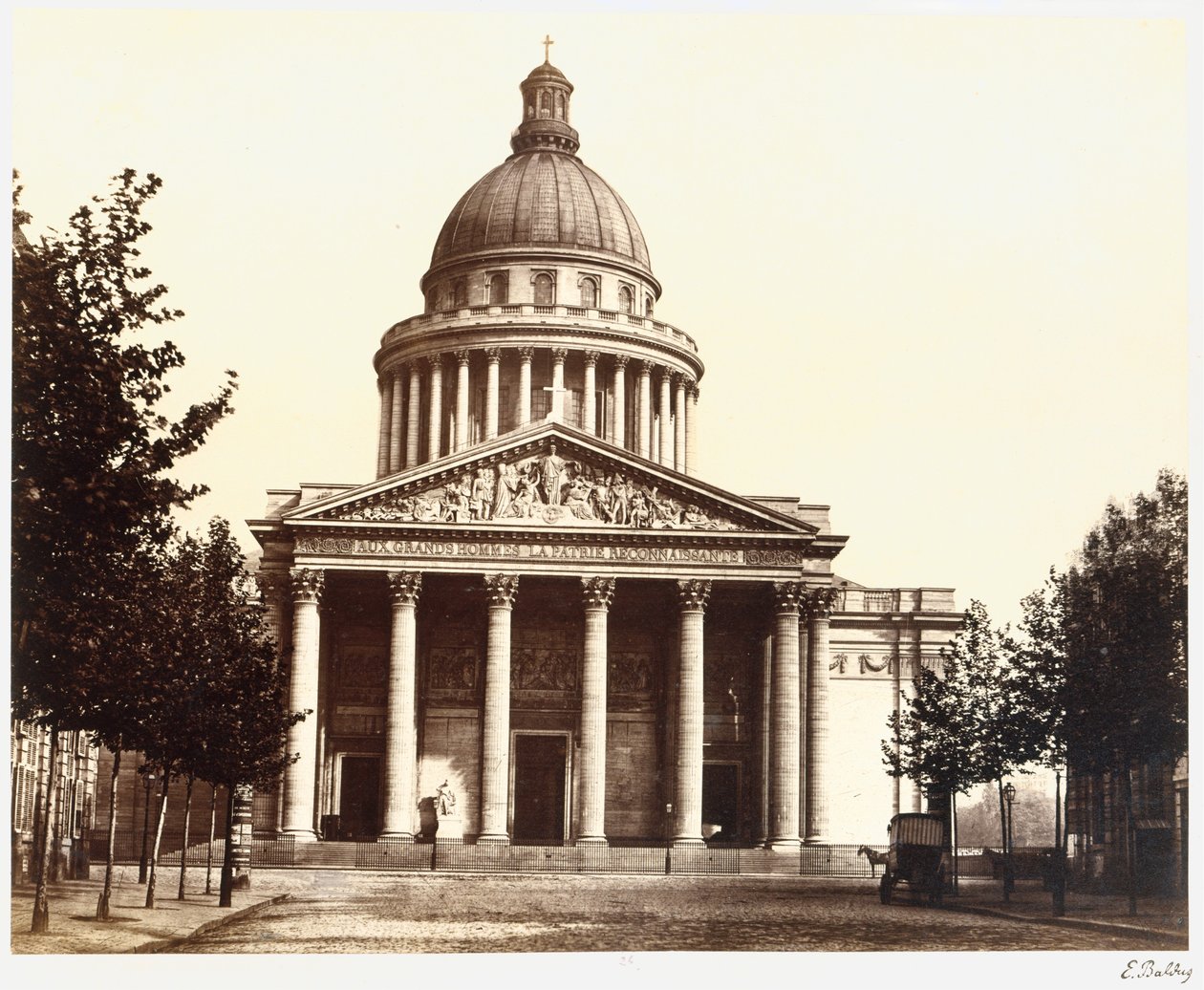 Pantheon od Édouard Baldus