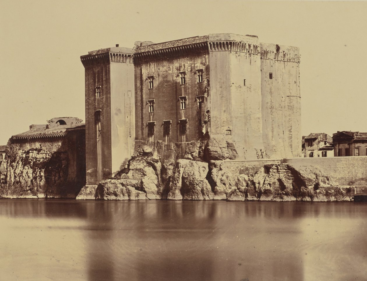 Tarascon. Zámek od Édouard Baldus