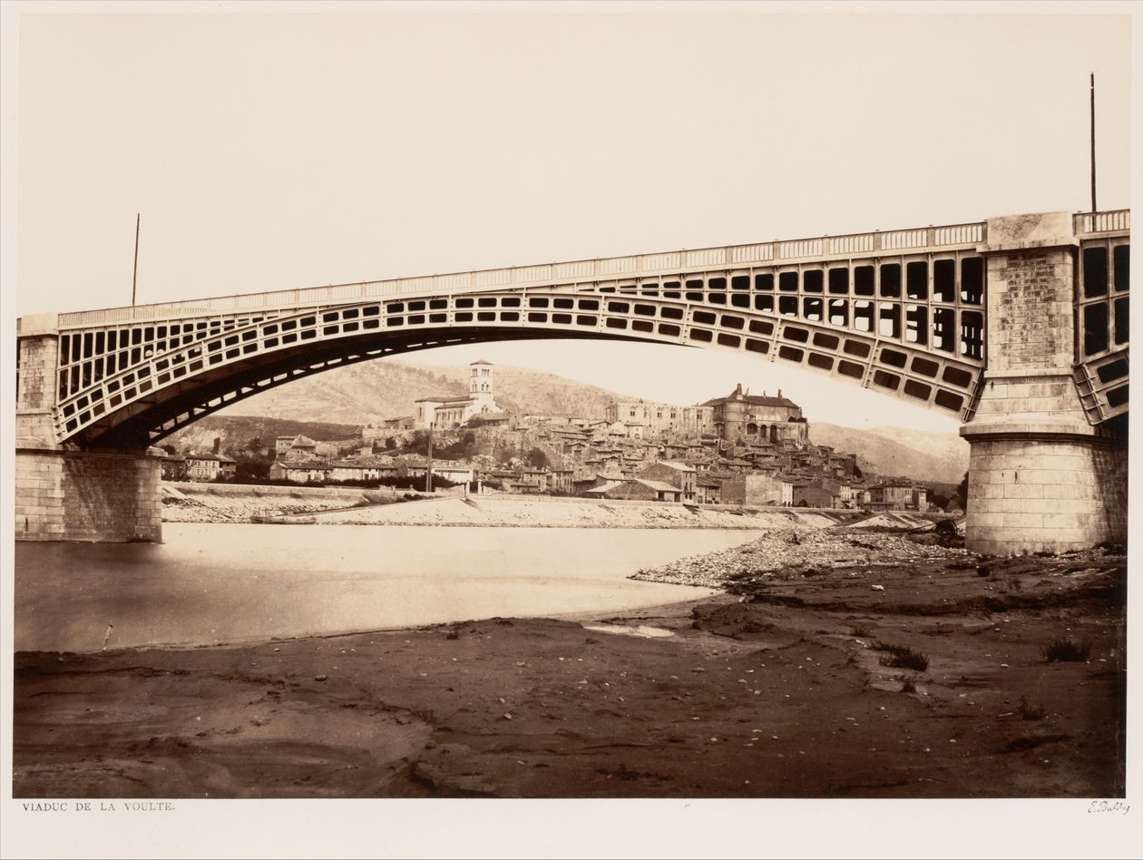 Viadukt v La Voulte od Édouard Baldus