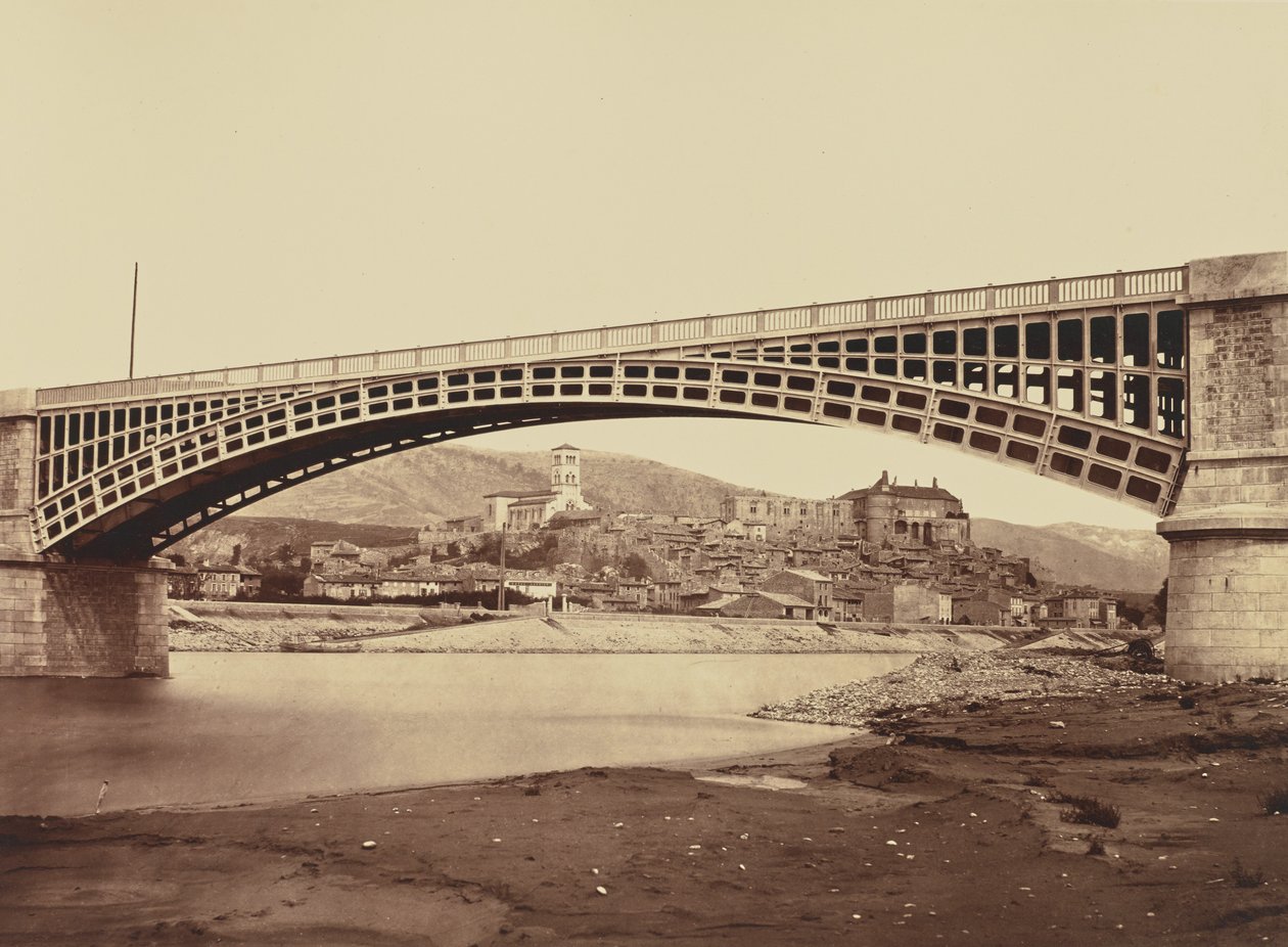 Viadukt v La Voulte od Édouard Baldus