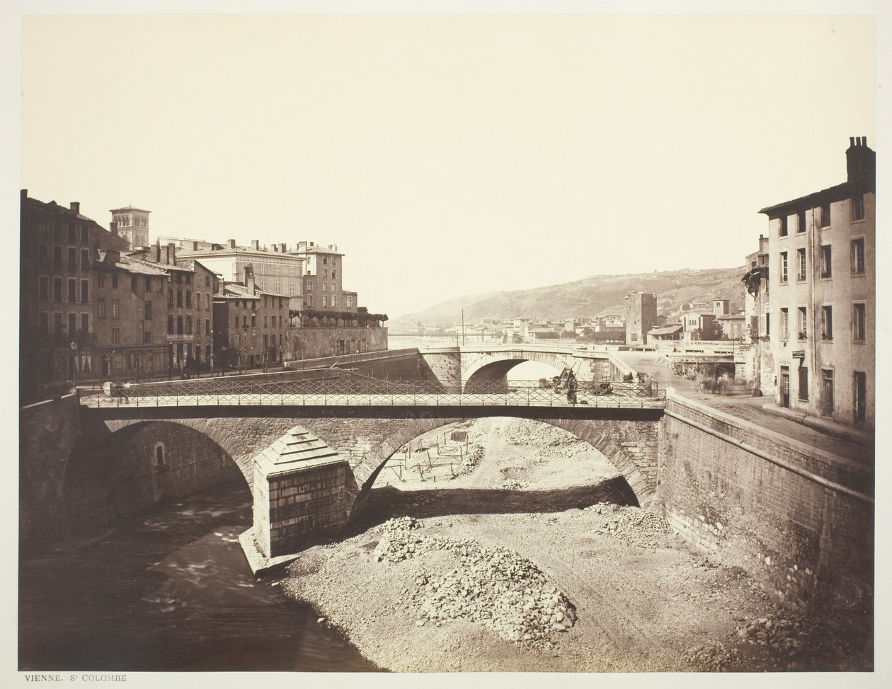 Vídeň St. Colombe od Édouard Baldus