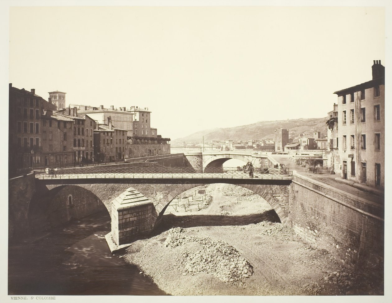 Vídeň St. Colombe, c. 1861. od Édouard Baldus