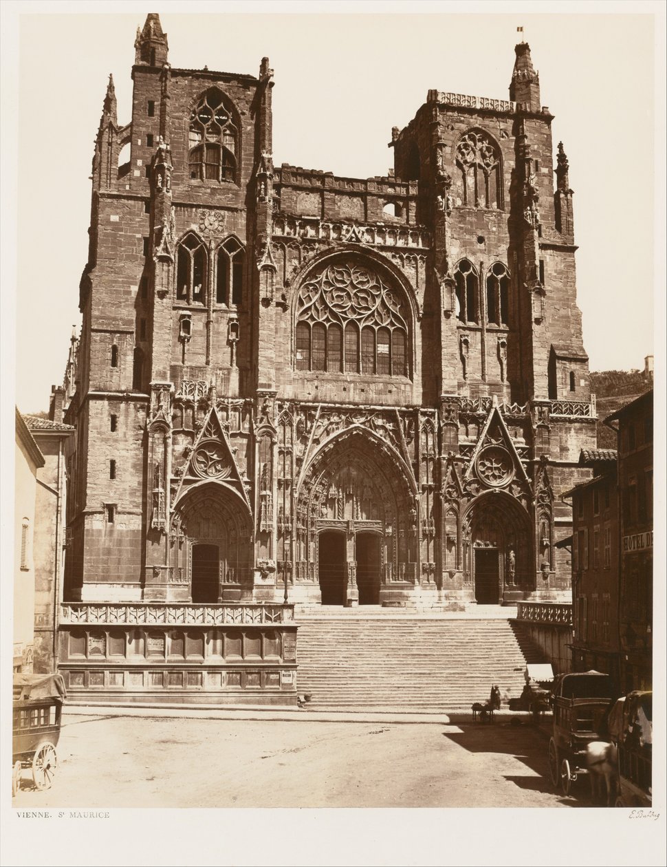 Vienne, Saint-Maurice od Édouard Baldus